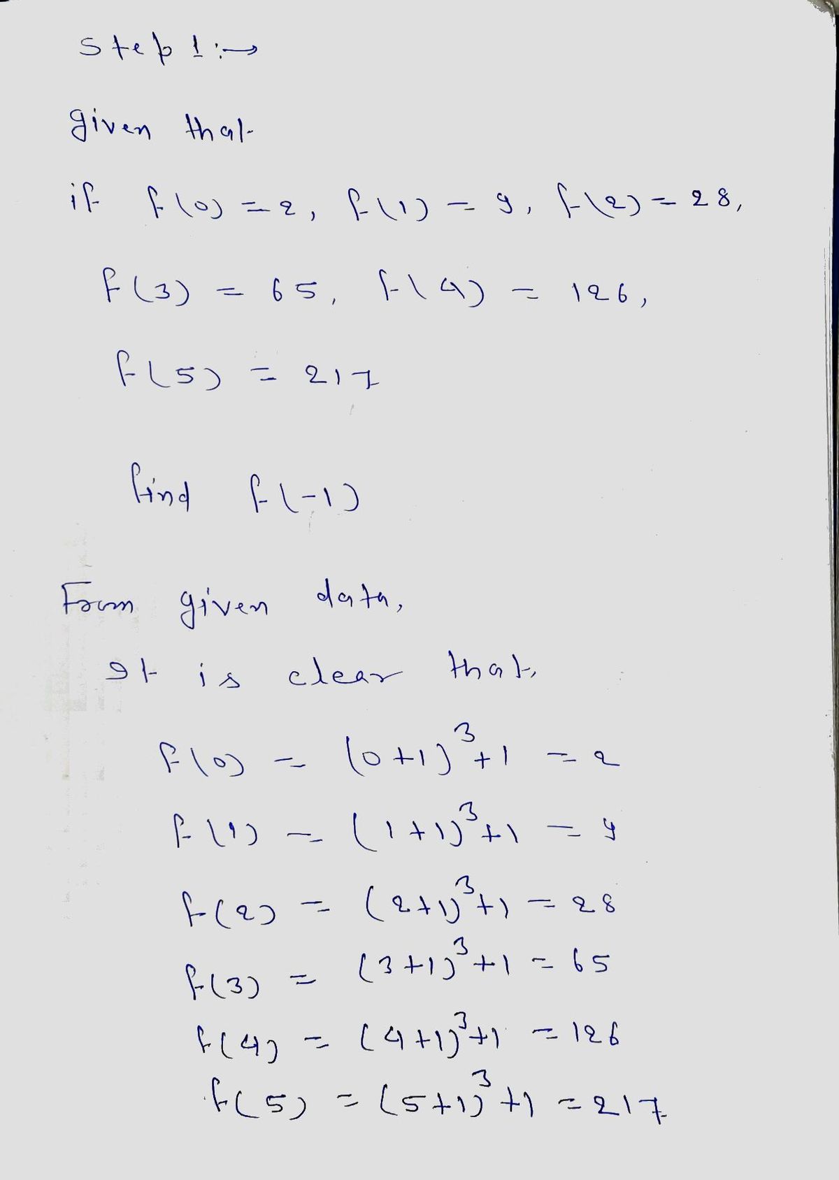 Advanced Math homework question answer, step 1, image 1